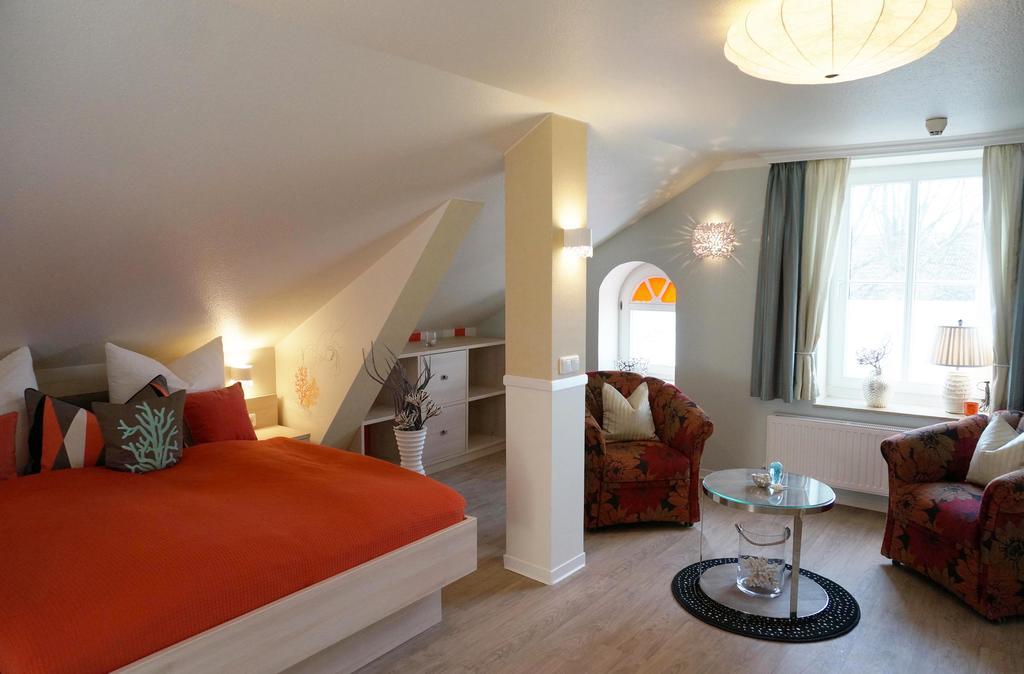 Deluxe Apartments Der "Alten Apotheke" بريرو الغرفة الصورة